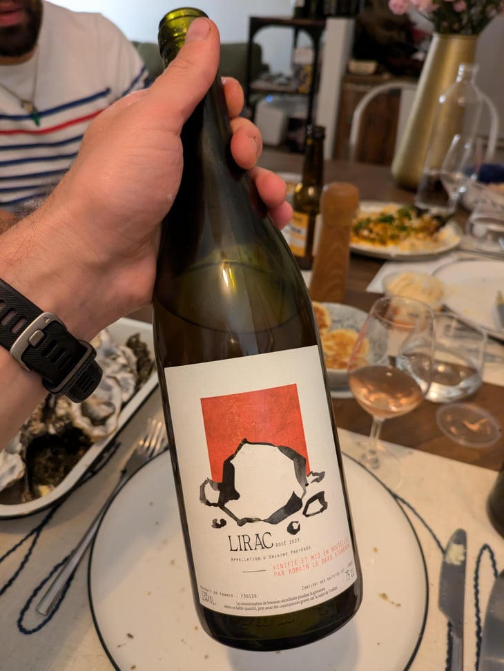 Lirac Rosé - Romain Le Bars - Romain Le Bars 