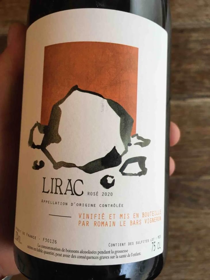 Lirac Rosé - Romain Le Bars - Romain Le Bars 