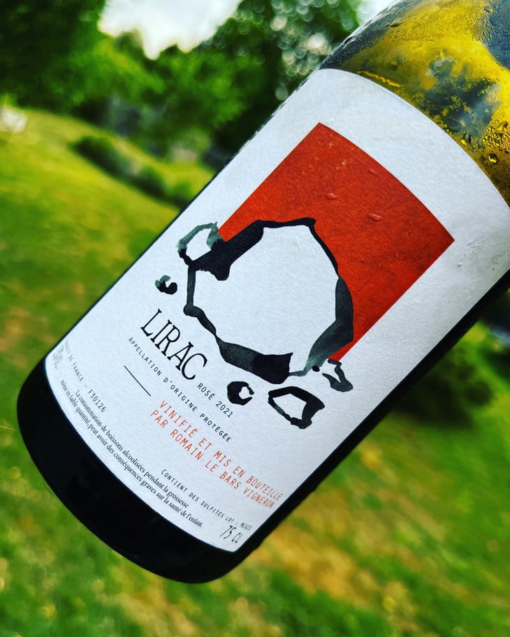 Lirac Rosé - Romain Le Bars - Romain Le Bars 