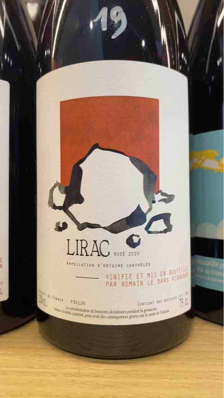 Lirac Rosé - Romain Le Bars - Romain Le Bars 