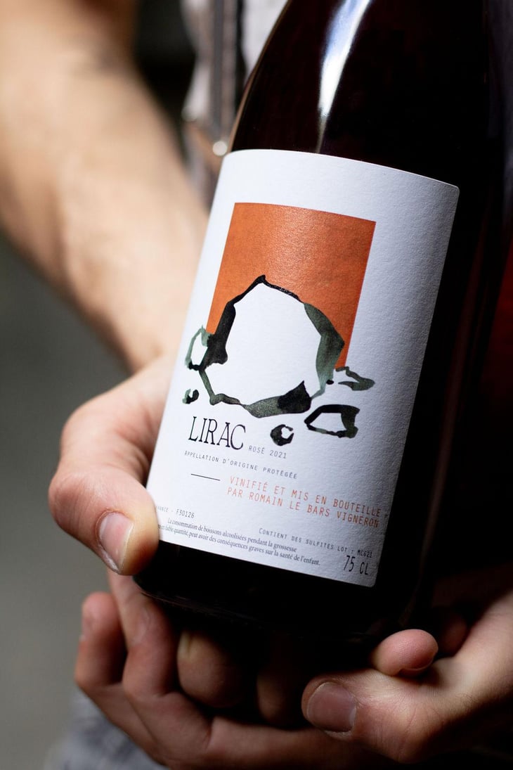 Lirac Rosé - Romain Le Bars - Romain Le Bars 