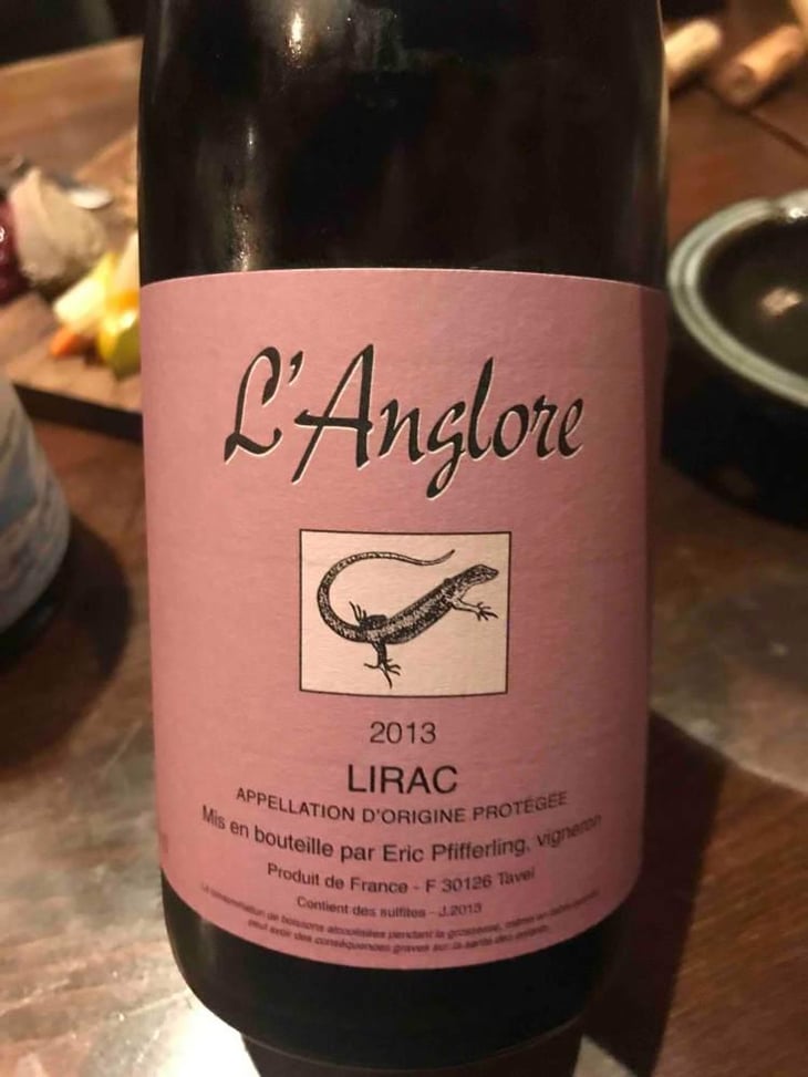 Lirac - Rouge - L'Anglore - Éric, Thibault & Joris Pfifferling 