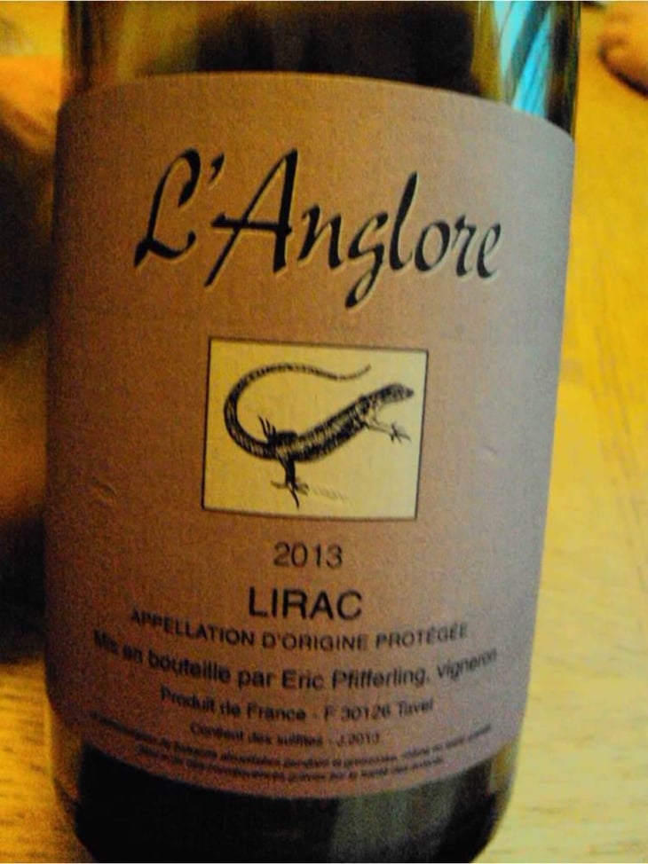Lirac - Rouge - L'Anglore - Éric, Thibault & Joris Pfifferling 