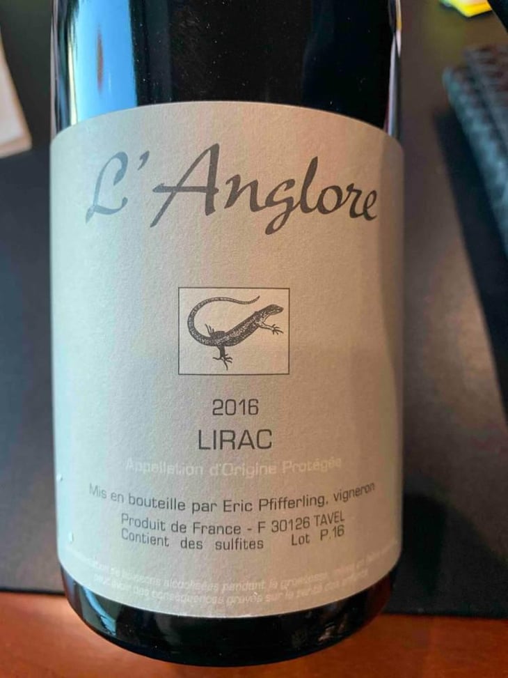 Lirac - Rouge - L'Anglore - Éric, Thibault & Joris Pfifferling 