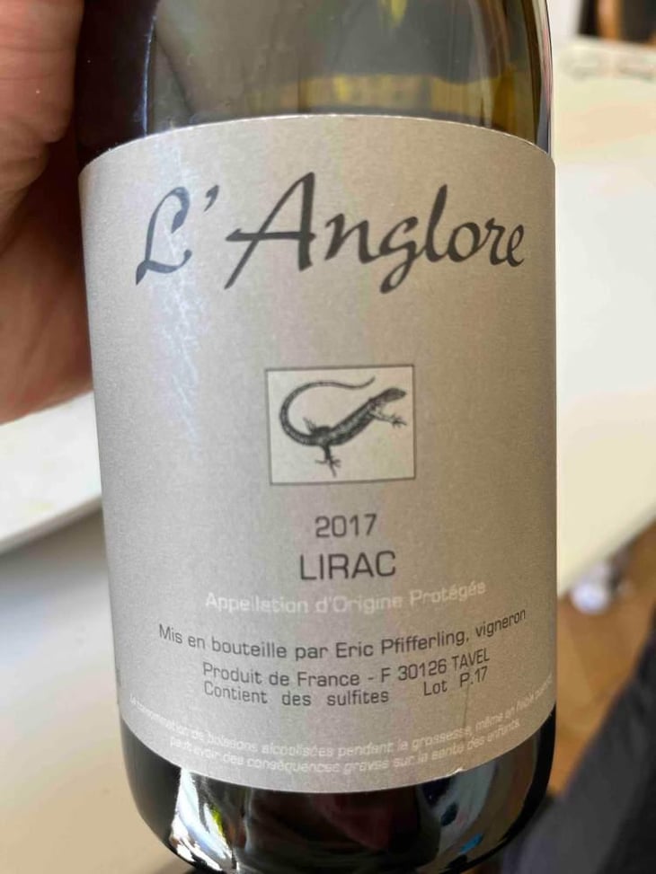 Lirac - Rouge - L'Anglore - Éric, Thibault & Joris Pfifferling 