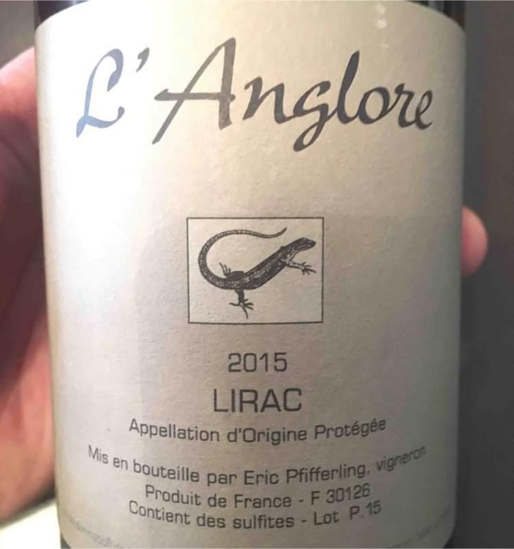 Lirac - Rouge - L'Anglore - Éric, Thibault & Joris Pfifferling 