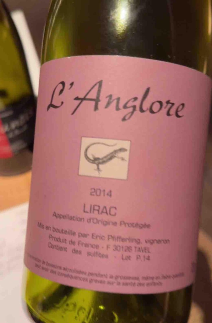 Lirac - Rouge - L'Anglore - Éric, Thibault & Joris Pfifferling 