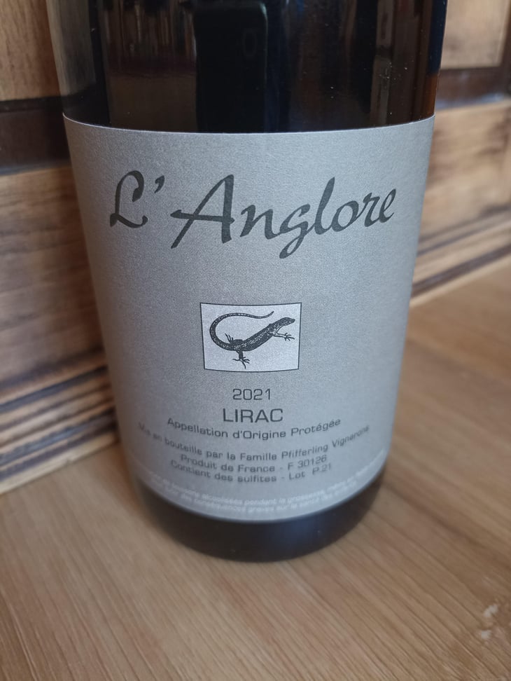Lirac - Rouge - L'Anglore - Éric, Thibault & Joris Pfifferling 