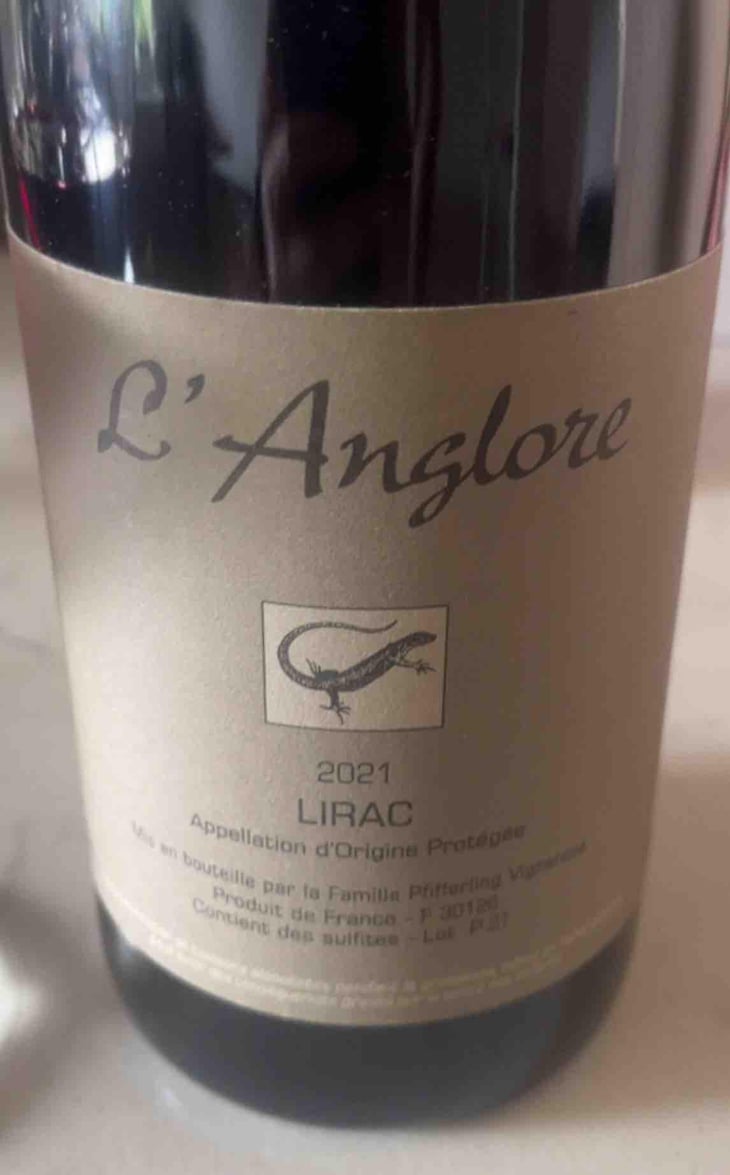 Lirac - Rouge - L'Anglore - Éric, Thibault & Joris Pfifferling 