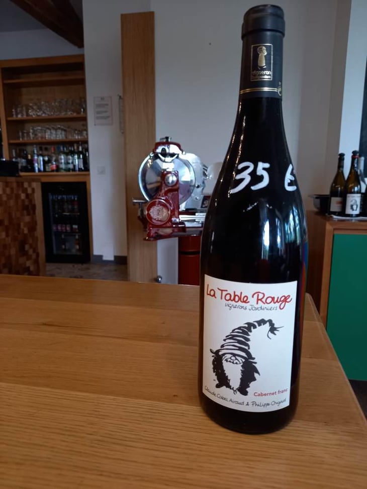 Gamay 2019 - La Table Rouge - Claude Cabel-Airaud & Philippe Chigard 