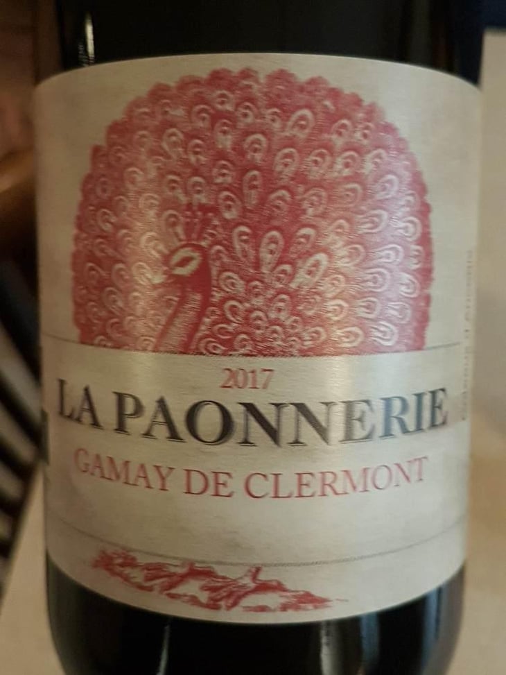 Gamay De Clermont - La Paonnerie - Marie Carroget 