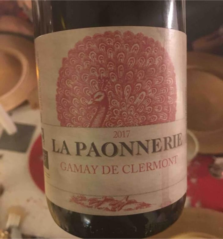 Gamay De Clermont - La Paonnerie - Marie Carroget 
