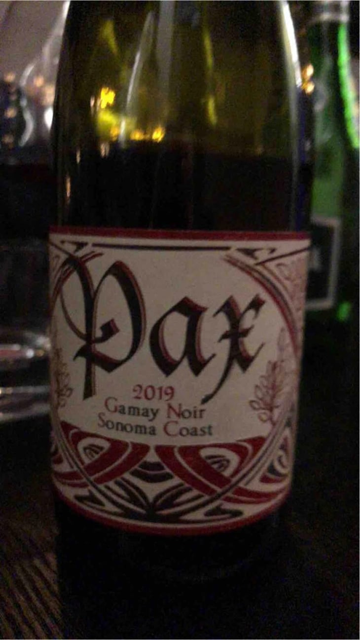 Gamay Noir "Alta Monte" - Pax Wines - Pax Mahle 