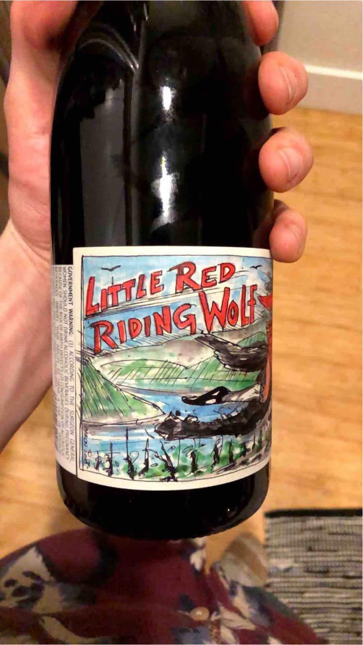 Little red riding wolf - Jan Matthias Klein Staffelter Hof - Jan Matthias Klein 