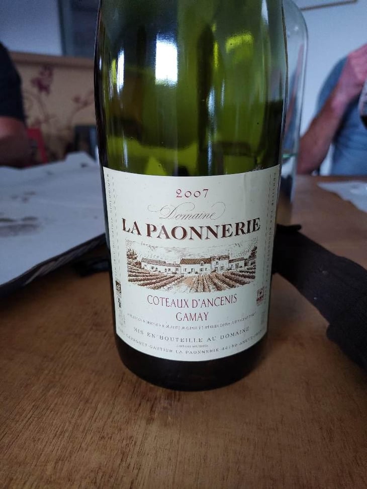 Gamay Roziu 2009 - La Paonnerie - Marie Carroget 