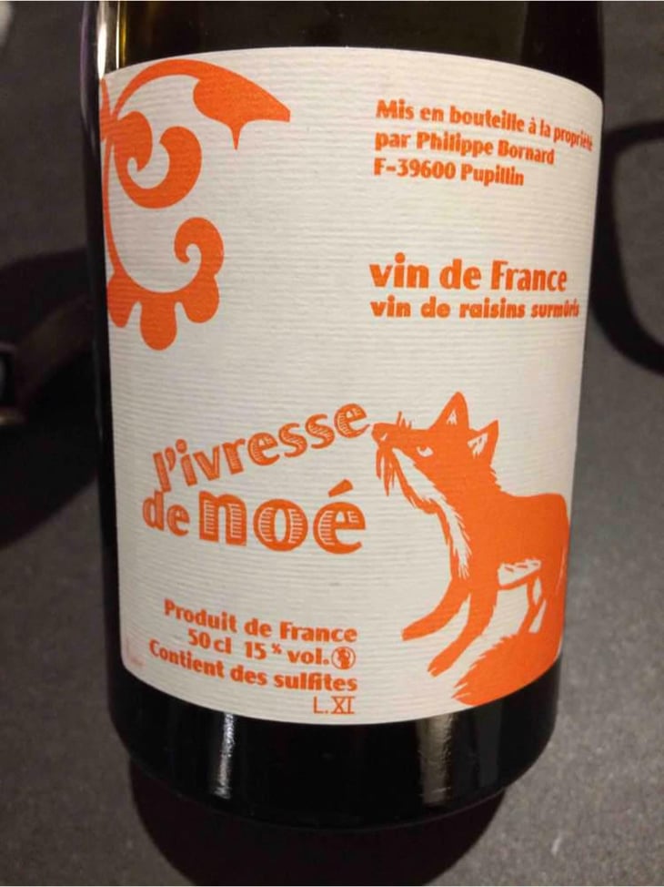 L'Ivresse de Noé (doux) - Domaine Bornard - Tony Bornard 