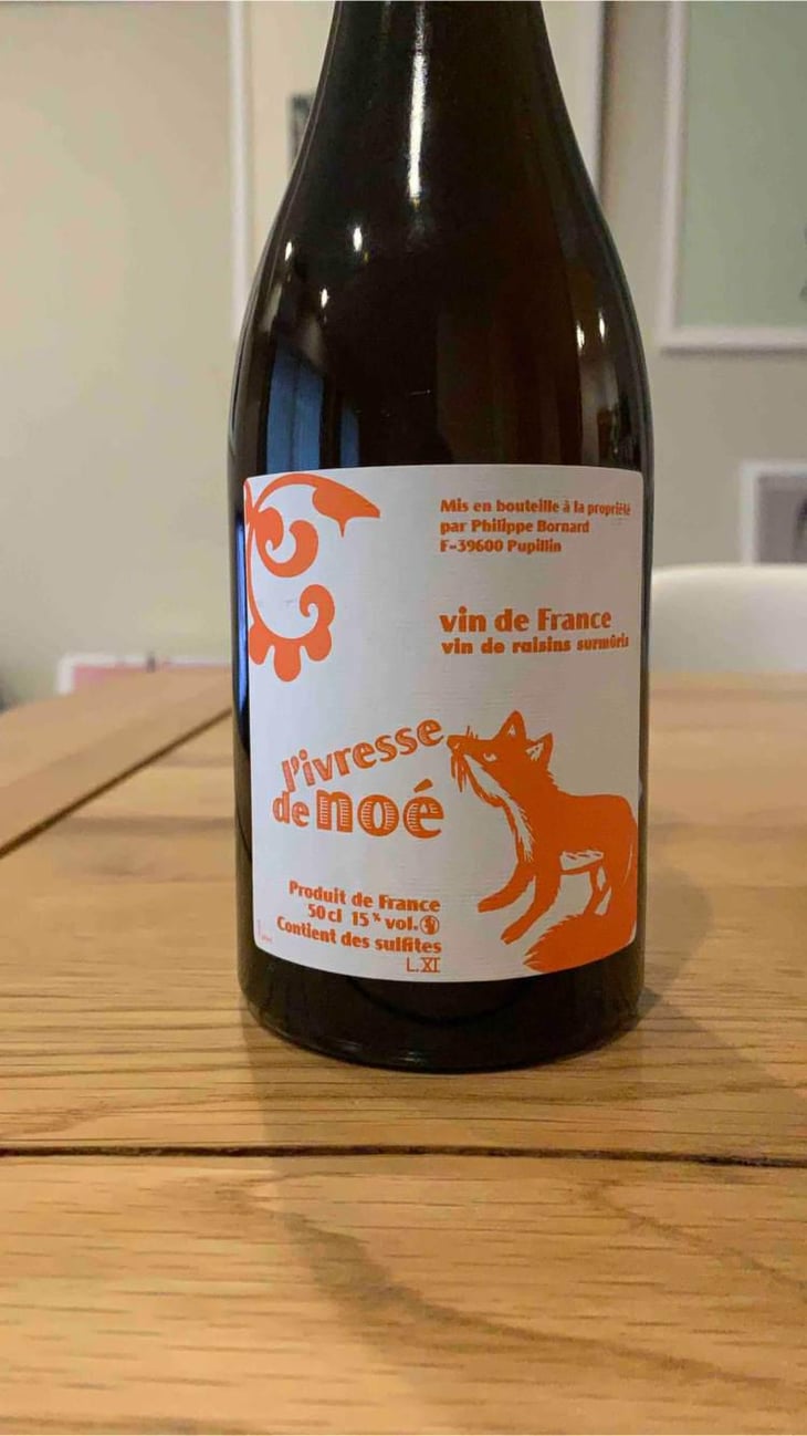 L'Ivresse de Noé (doux) - Domaine Bornard - Tony Bornard 
