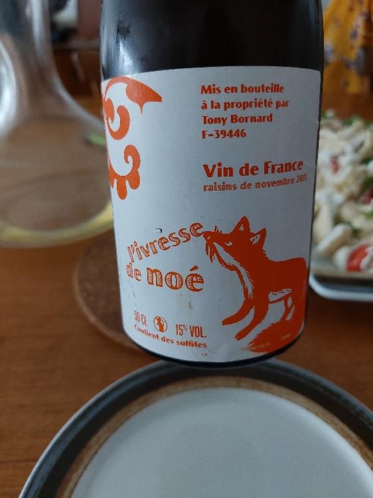 L'Ivresse de Noé (doux) - Domaine Bornard - Tony Bornard 