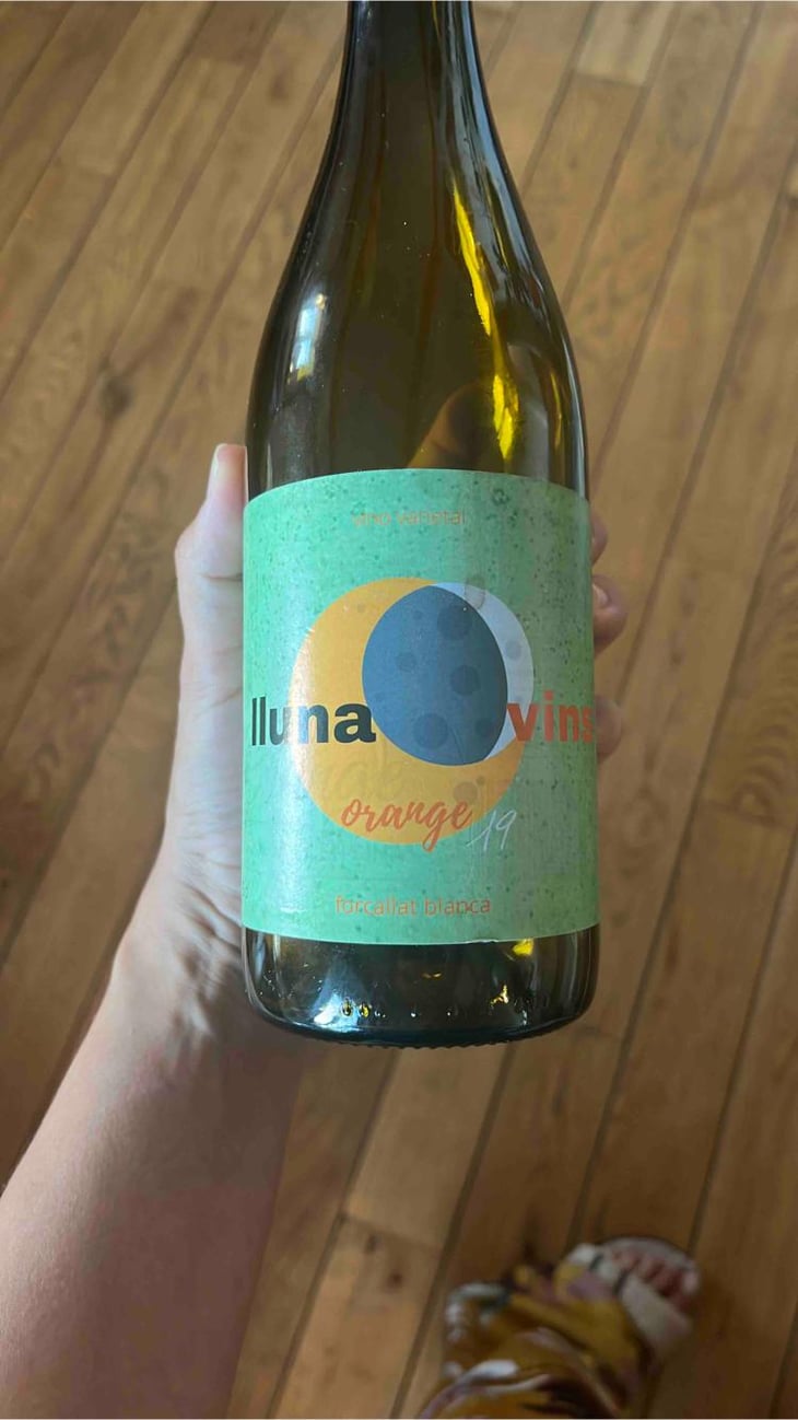 Lluna Vins orange - Bodega La encina - José Maria & Carlos Espi 