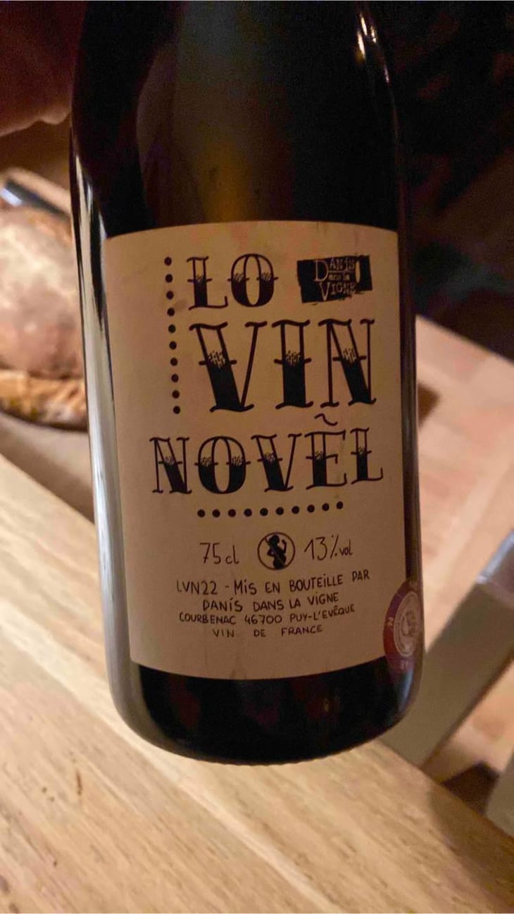 Lo vin Novel - Domaine Ferme Bois Moisset - Sylvie & Philippe Maffre 
