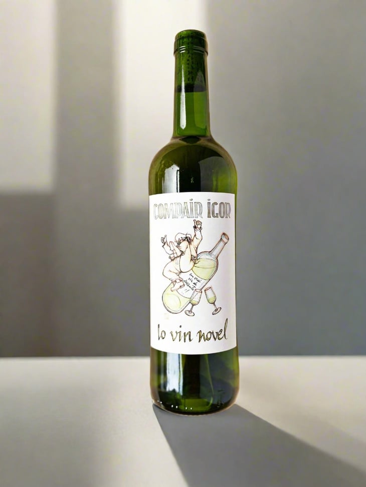 Lo vin Novel - Le Jonc Blanc - Isabelle Carles & Franck Pascal 