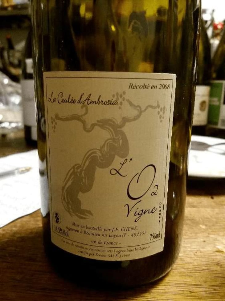 L'O2 Vigne - La Coulée d'Ambrosia - Jean-François Chéné 