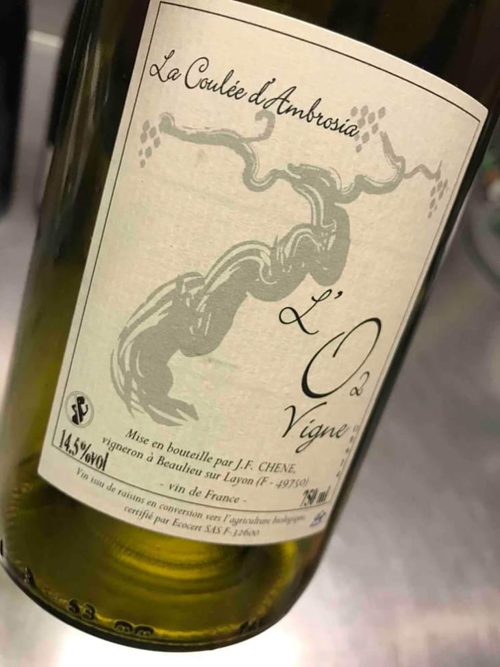 L'O2 Vigne - La Coulée d'Ambrosia - Jean-François Chéné 