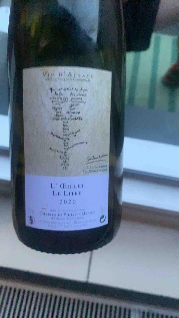 L'Oeillet - Domaine Brand & Fils - Philippe Brand 