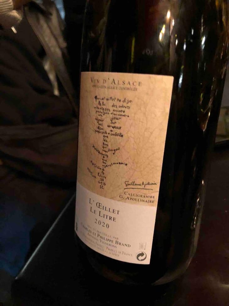 L'Oeillet - Domaine Brand & Fils - Philippe Brand 