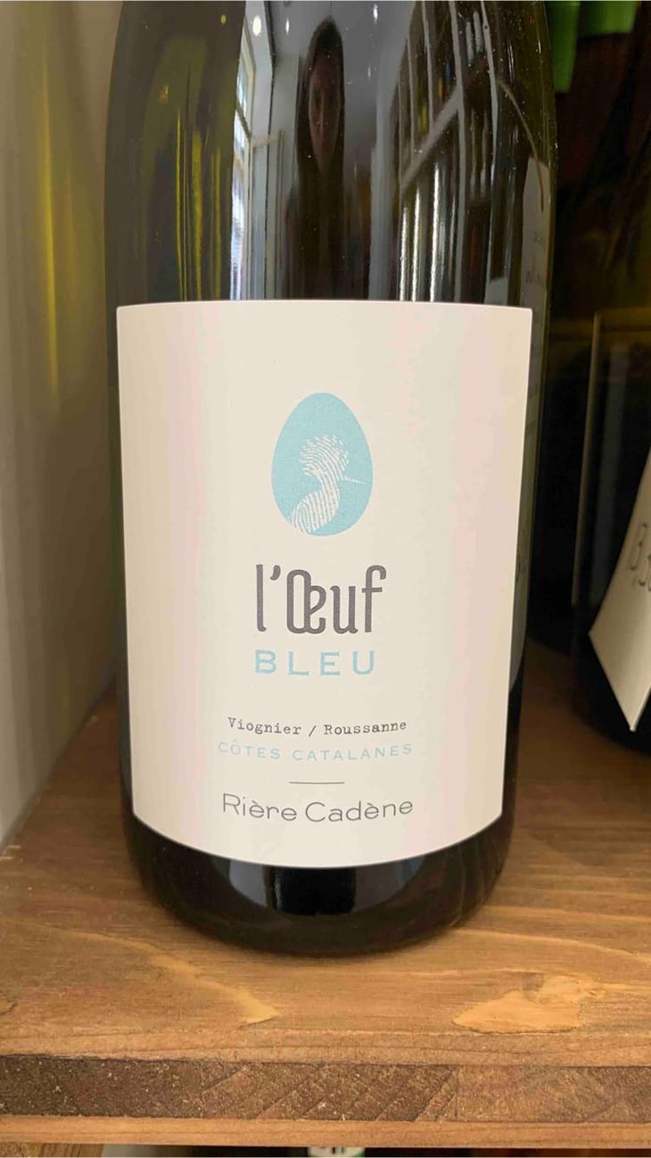 L’oeuf Bleu (blanc) - Domaine Rière Cadène - Guillem, Laurence & Jean-François Rière 