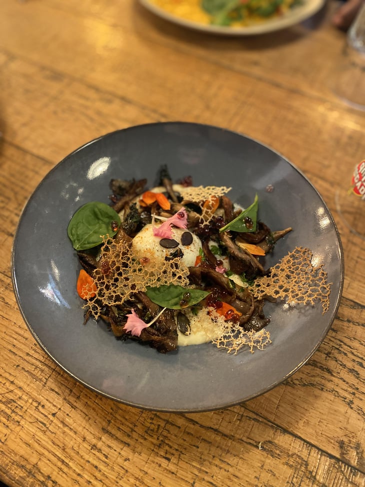 L'Oeuf Parfait Et Champignons - Le Petit San Seb - 696413