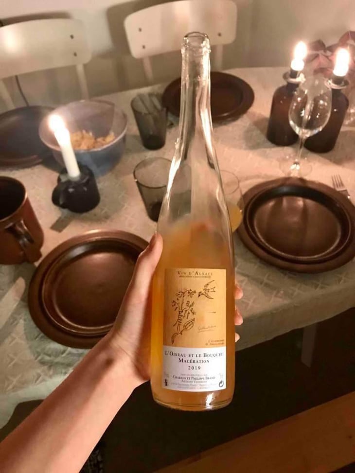 L'Oiseau et le Bouquet Macération - Domaine Brand & Fils - Philippe Brand 