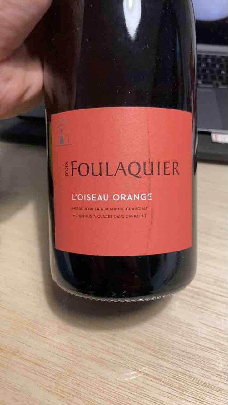 L'Oiseau Orange - Mas Foulaquier - Pierre Jequier & Blandine Chauchat 