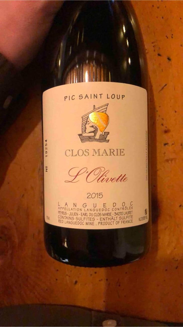 L'Olivette - Clos Marie - Francoise Julien & Christophe Peyrus 