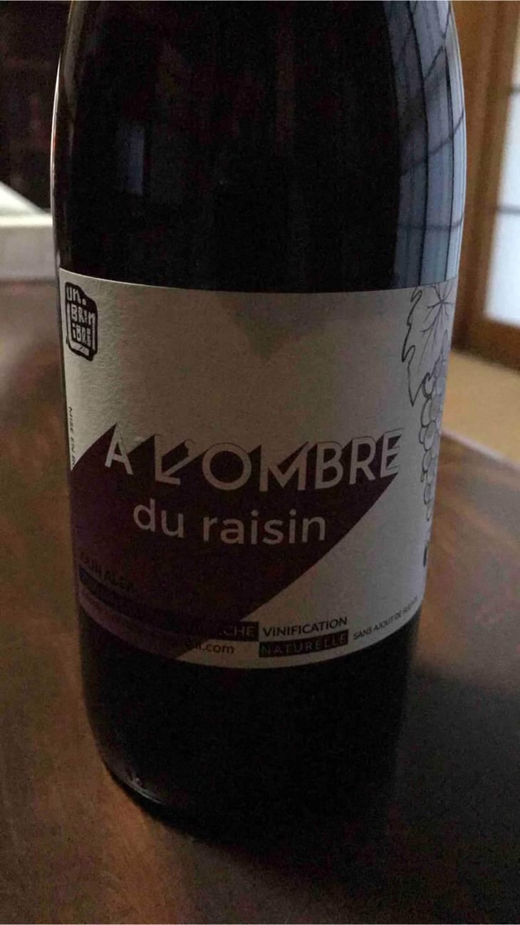 L'ombre du raisin - Un Brin Libre - Colin ALEX 