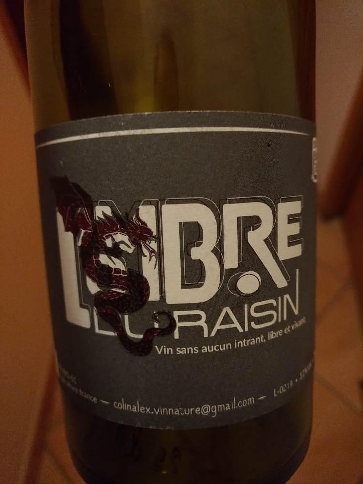 L'ombre du raisin - Un Brin Libre - Colin ALEX 