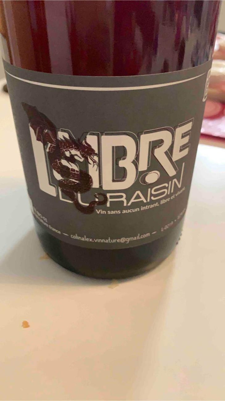 L'ombre du raisin - Un Brin Libre - Colin ALEX 