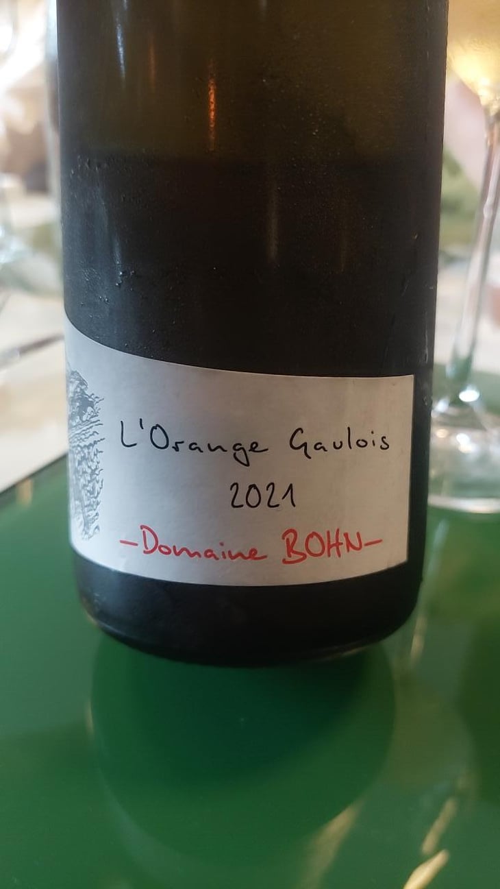 l'Orange gaulois - Domaine Bohn - Bernard & Arthur Bohn 