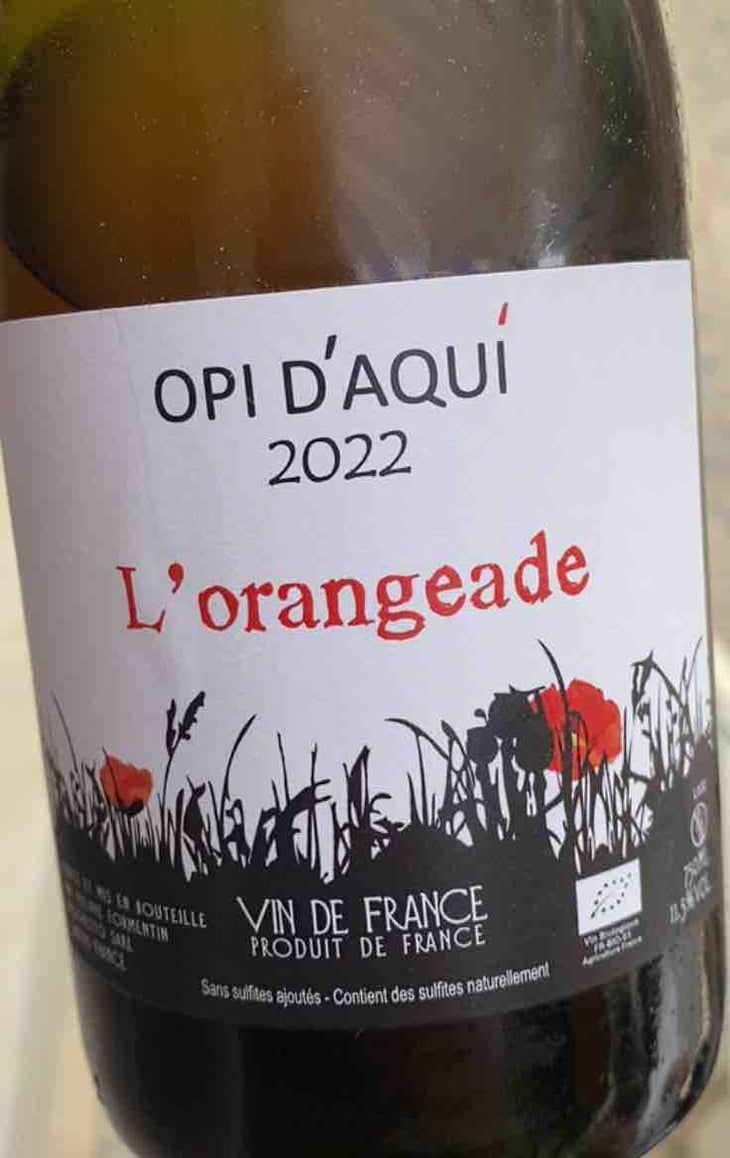 L'Orangeade - Opi d'Aquí - Philippe Formentin 