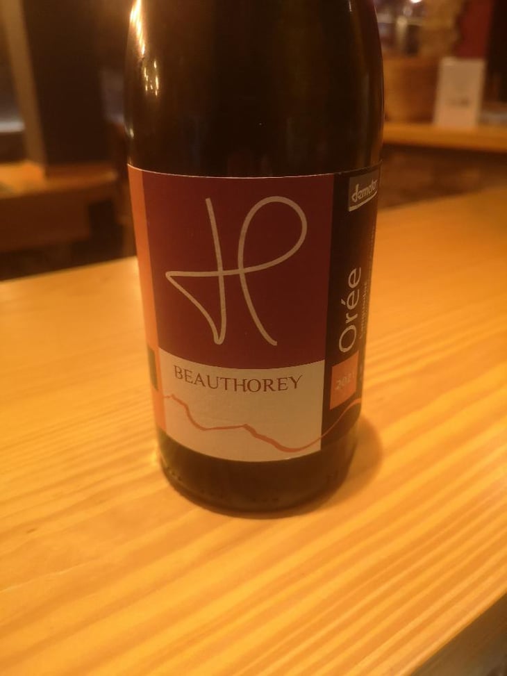 l'Orée - Domaine Beauthorey - Christophe Beau 
