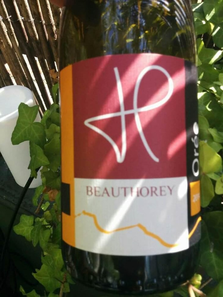 l'Orée - Domaine Beauthorey - Christophe Beau 