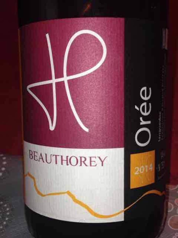 l'Orée - Domaine Beauthorey - Christophe Beau 