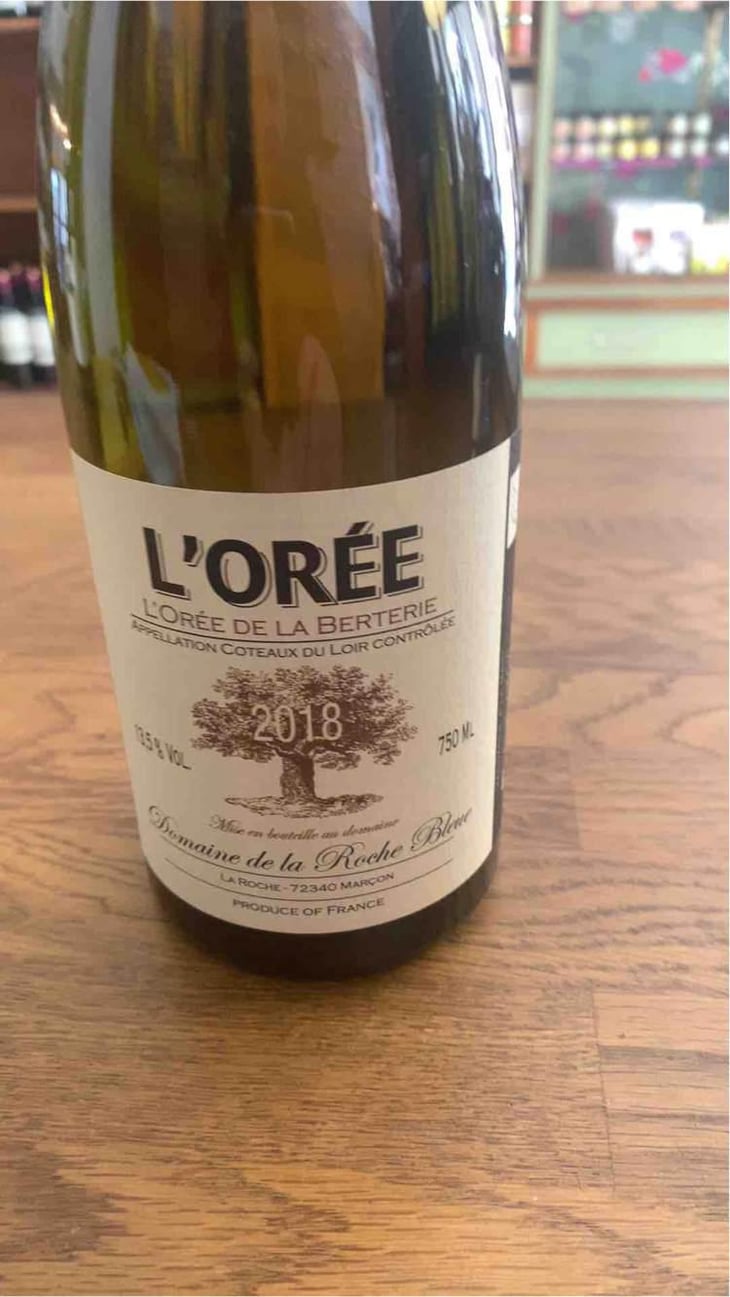 L'Orée de La Berterie - Domaine de la Roche Bleue - Sébastien Cornille 