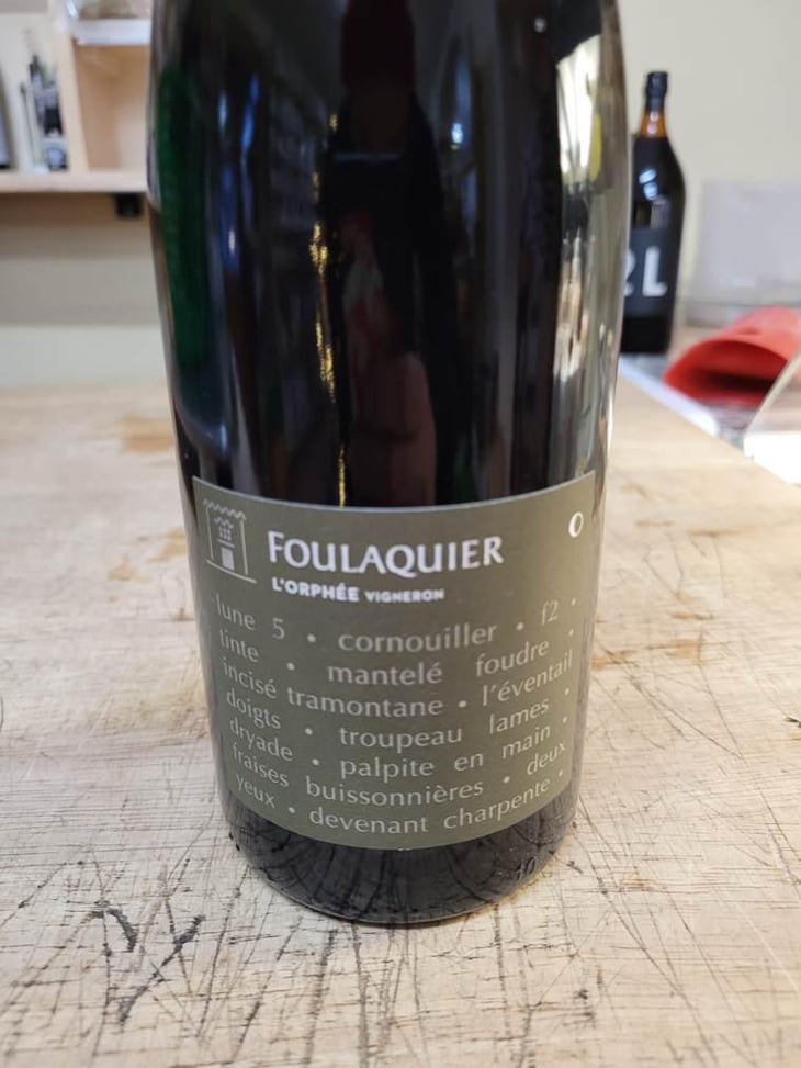 L'Orphée Vigneron - Mas Foulaquier - Pierre Jequier & Blandine Chauchat 