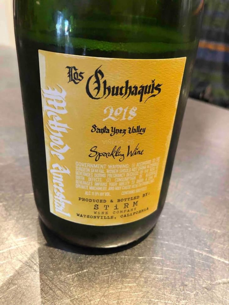 Los Chuchaquis 'Methode Ancestrale' Albariño - Stirm Wine Company - Ryan Stirm 