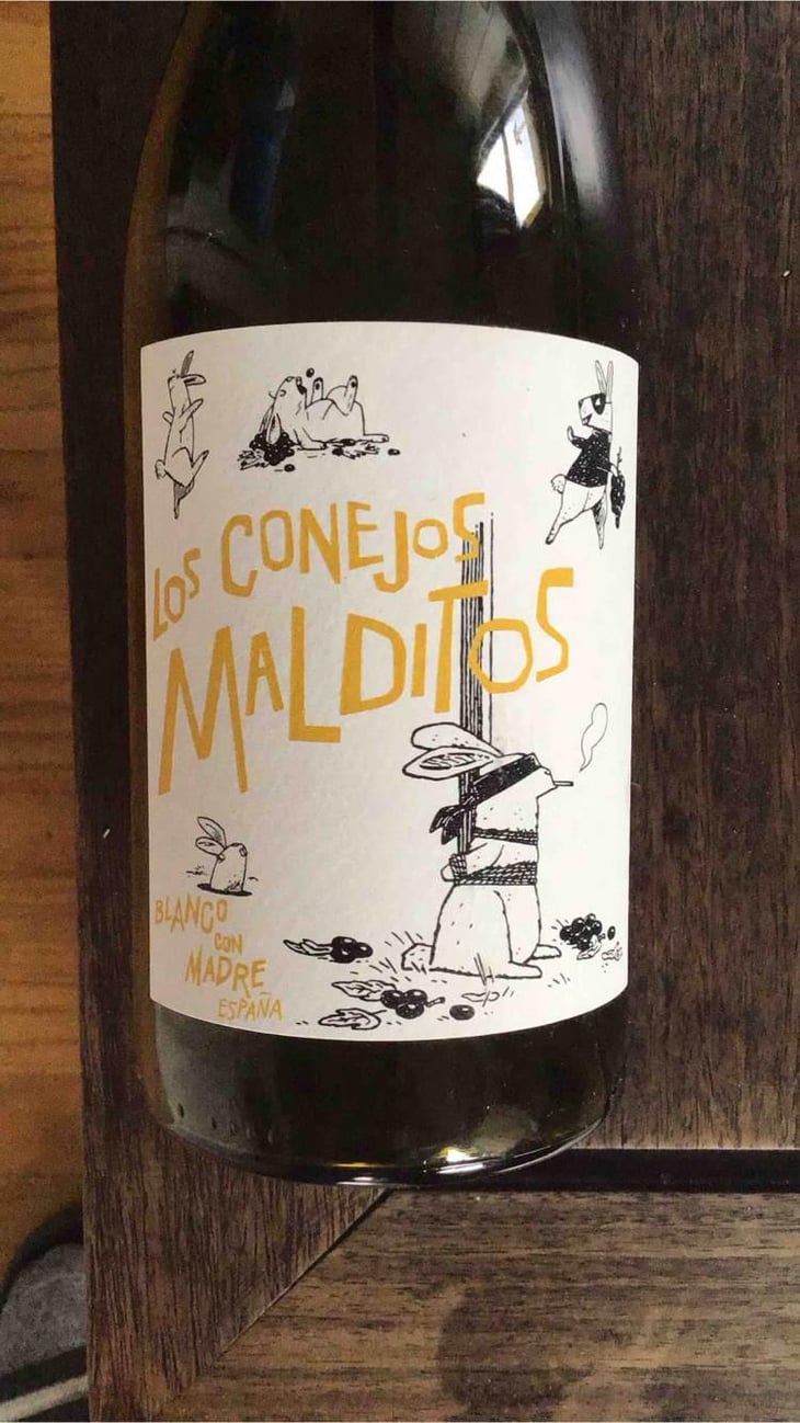 Los Conejos Malditos Blanco Con Madre - Tierra De Castilla - Más Que Vinos 