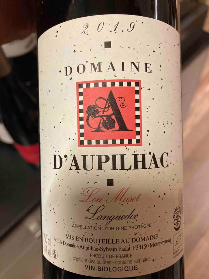 Lou Maset - Domaine d'Aupilhac - Désirée & Sylvain Fadat 