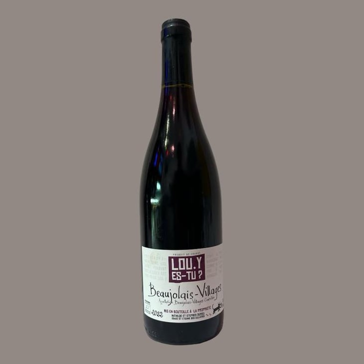 Beaujolais-Villages - Lou. Y Es-Tu? - Mathilde & Stephen Durieu 