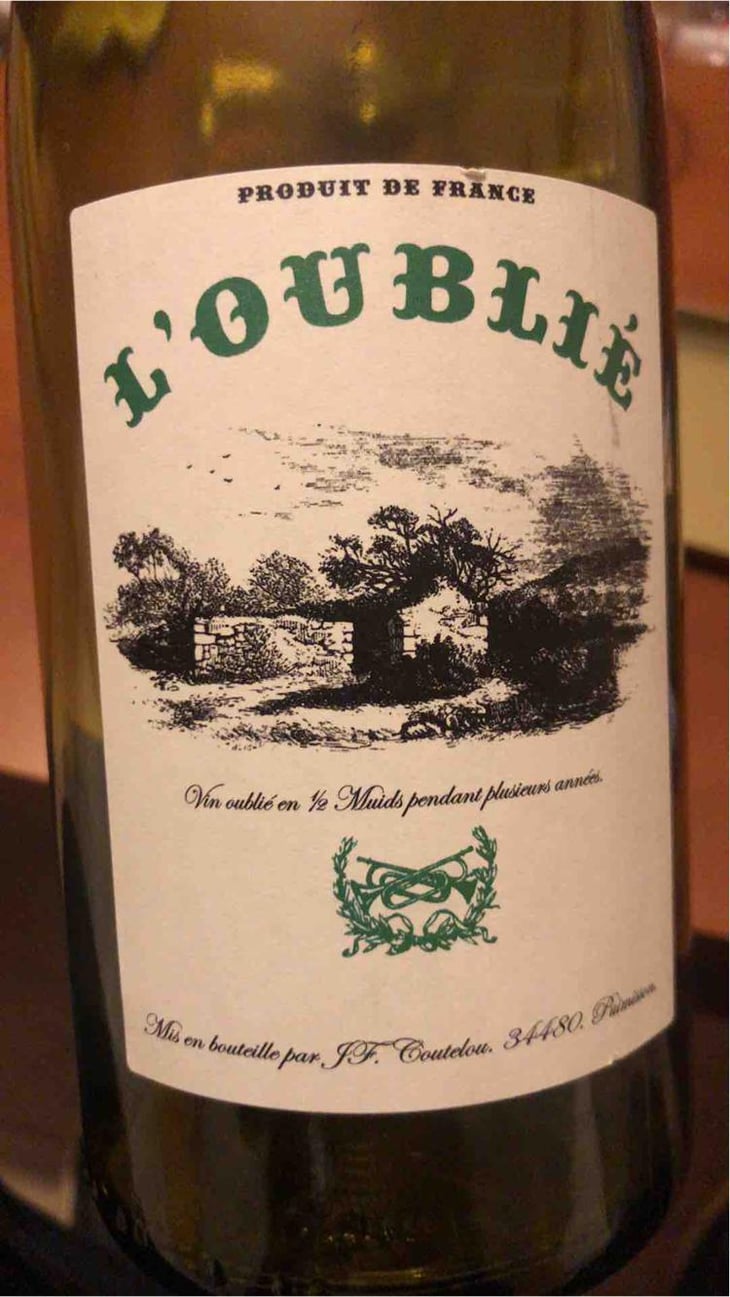 L'Oublié - Mas Coutelou - Jean-François Coutelou 