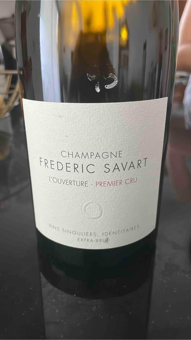 L'Ouverture - Champagne Savart - Frederic Savart 